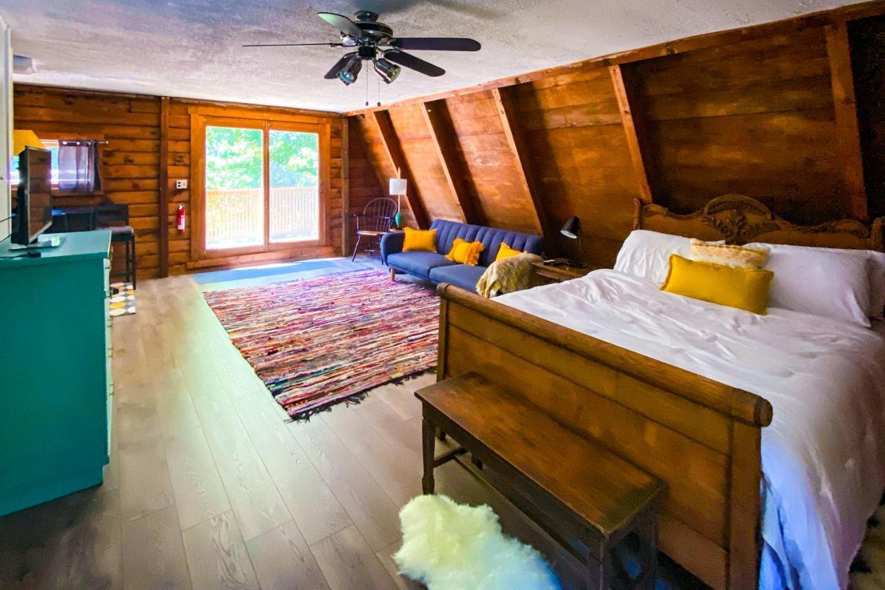 Wurtsboro Hikers Haven, A Cozy Cabin Loft Above Bashakill Wildlife Refugeヴィラ エクステリア 写真